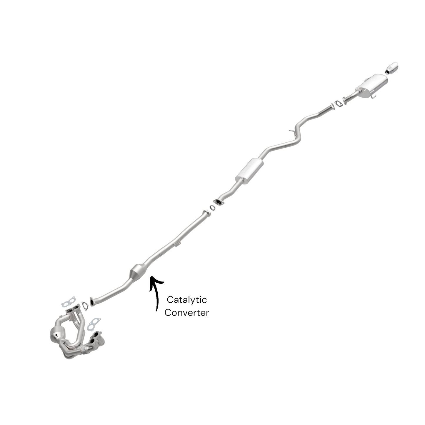 Subaru outback 2.5L (2015-2019) Rear Catalytic Converter