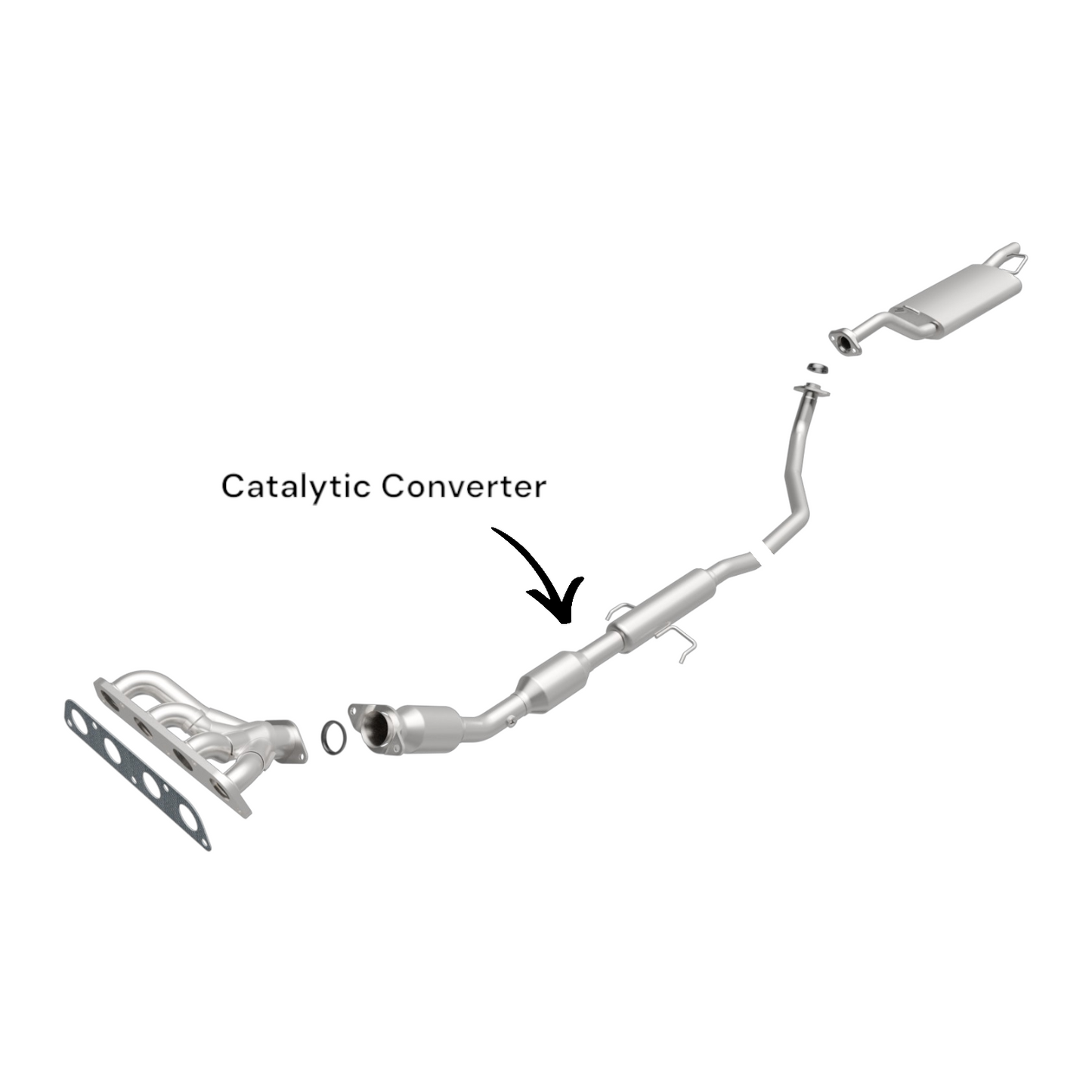 Toyota Corolla 1.8L (2014-2019) Catalytic Converter