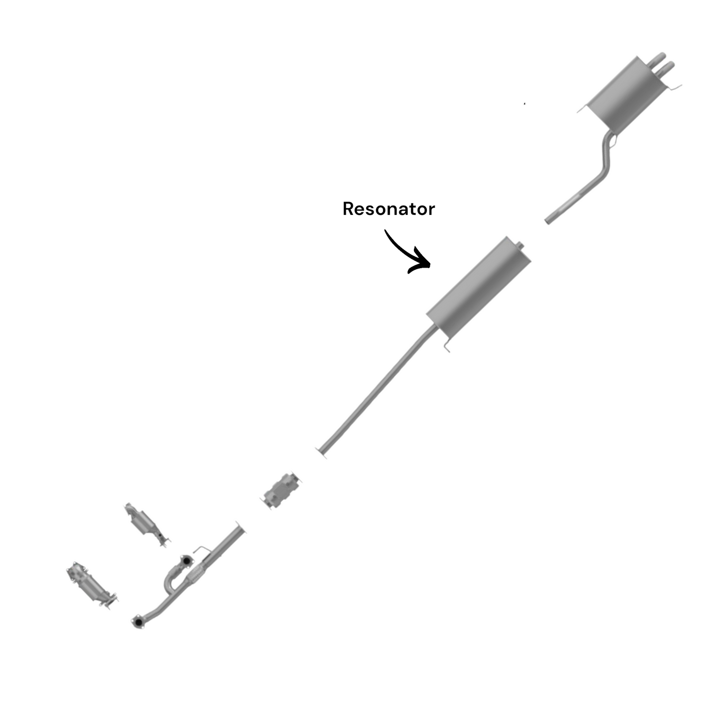 Acura MDX 3.5L (2003) Resonator