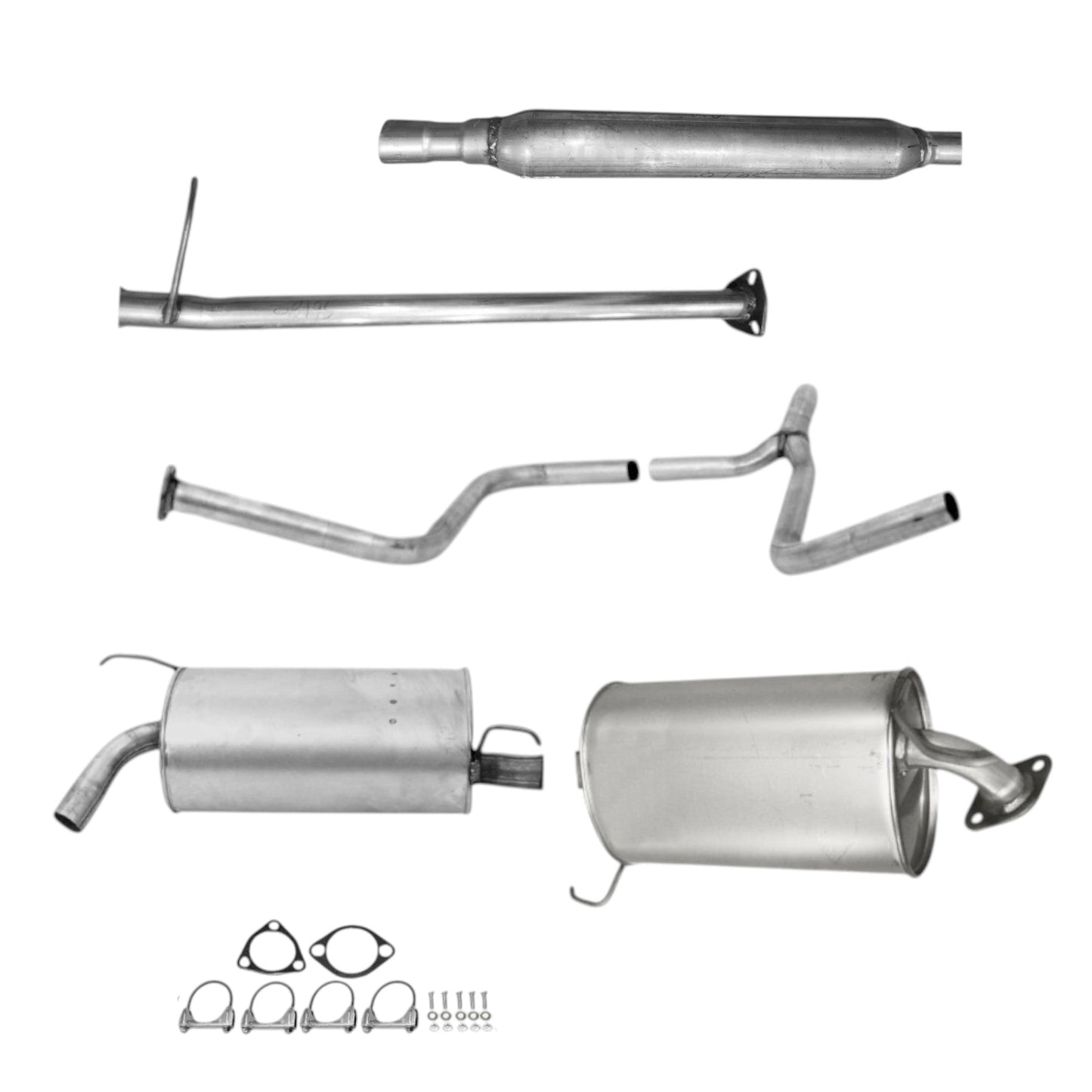 Acura MDX 3.5L (2004-2006) Resonator, Y-Pipe and Muffler