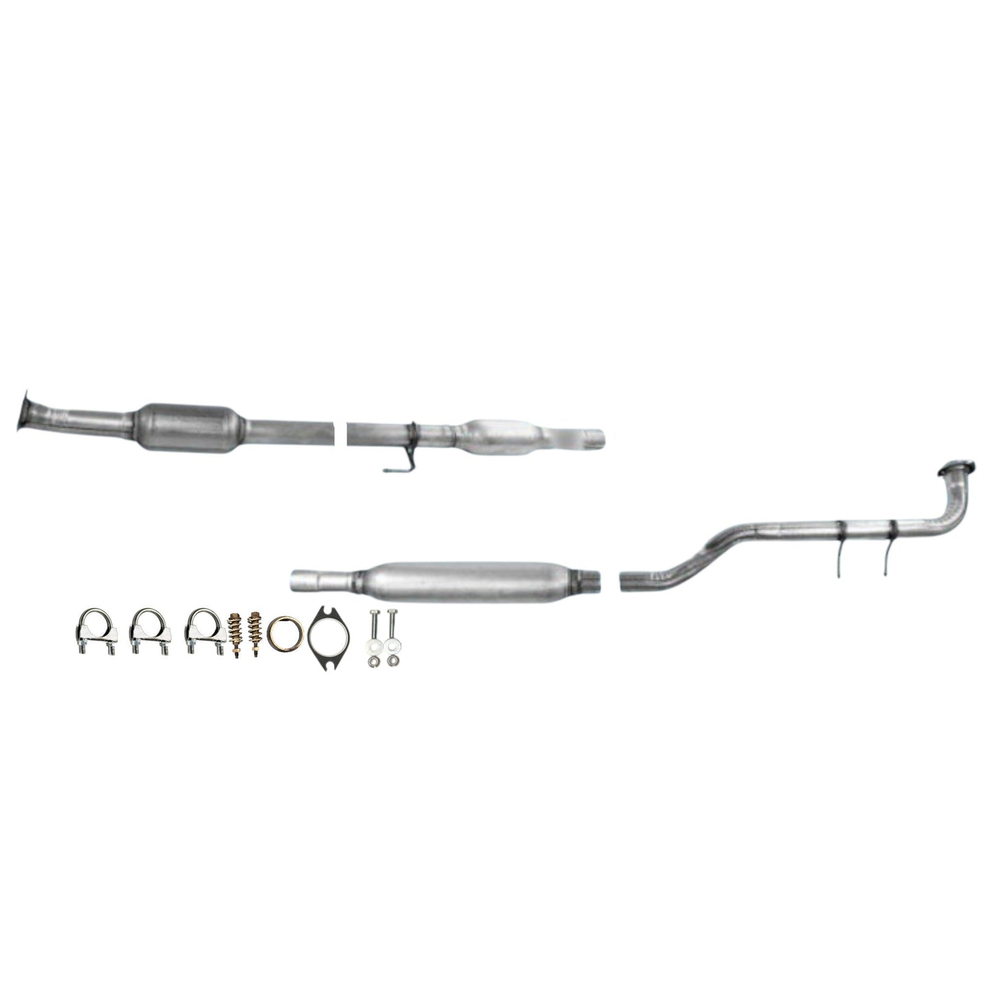 Toyota Venza 2.7L 2009-2015 Catalytic Converter And Resonator