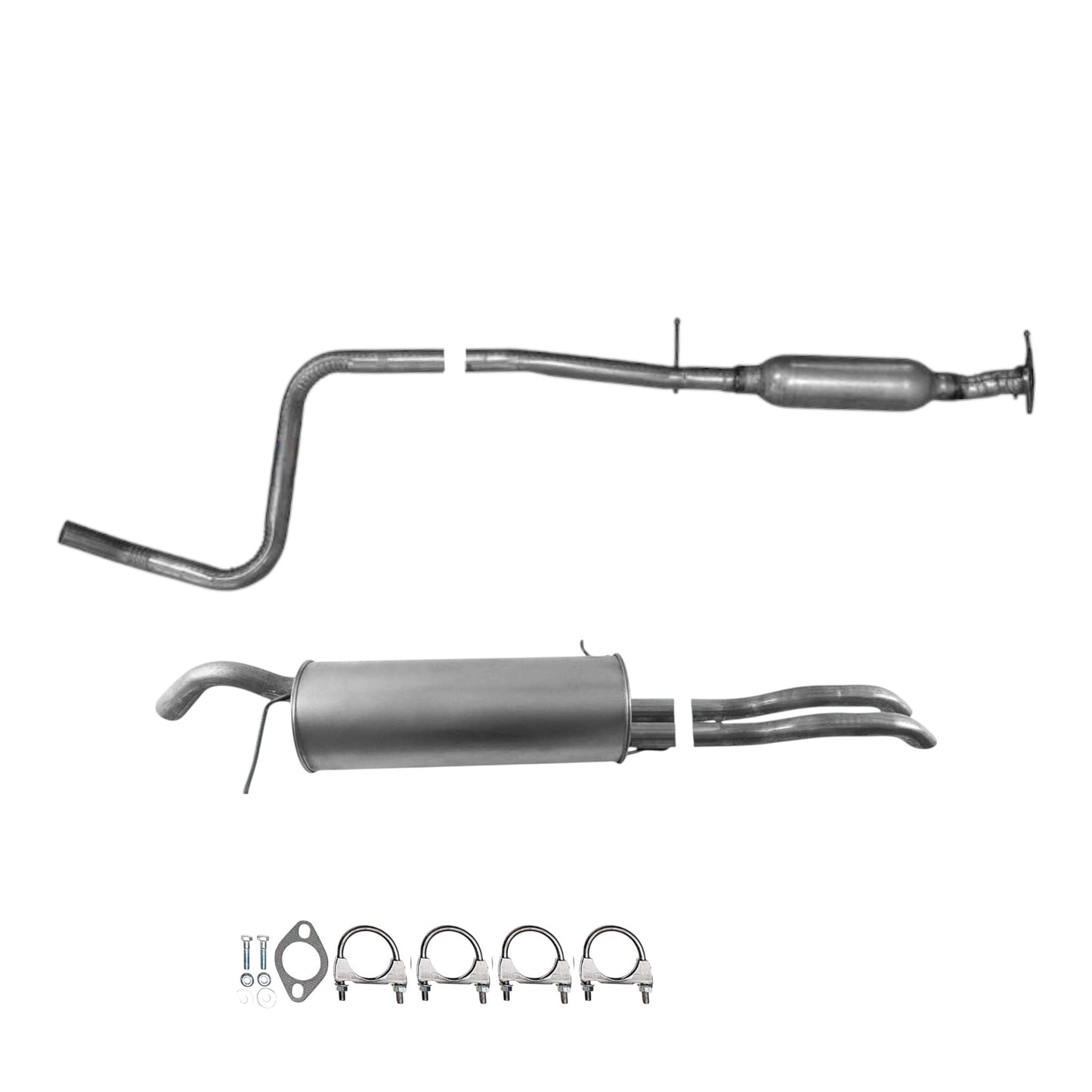 Ford Fiesta 1.6L (2011-2019) (Sedan) Resonator and Muffler