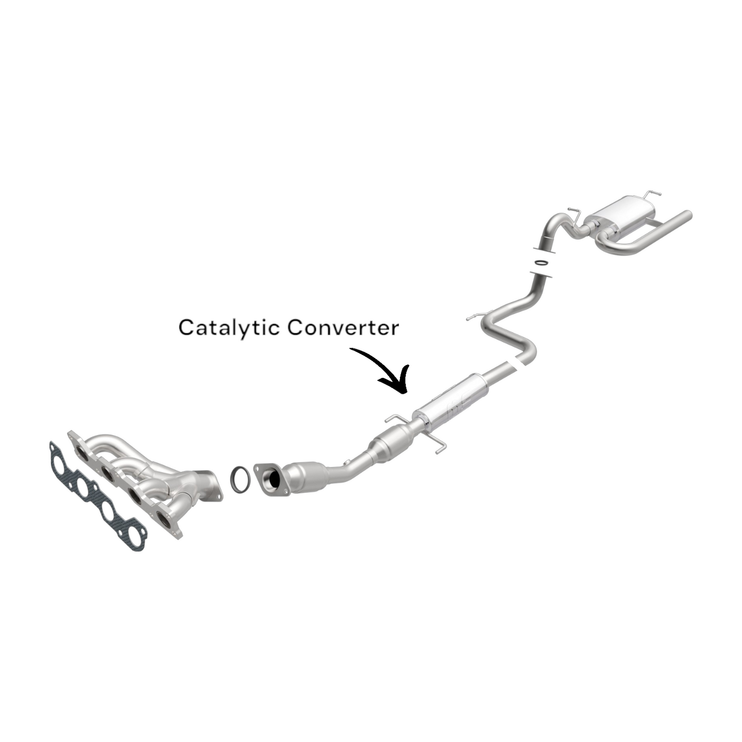 643081 - Toyota Yaris 1.5L (2012-2014) V4 Catalytic Converter (2014 Japan Built Only)