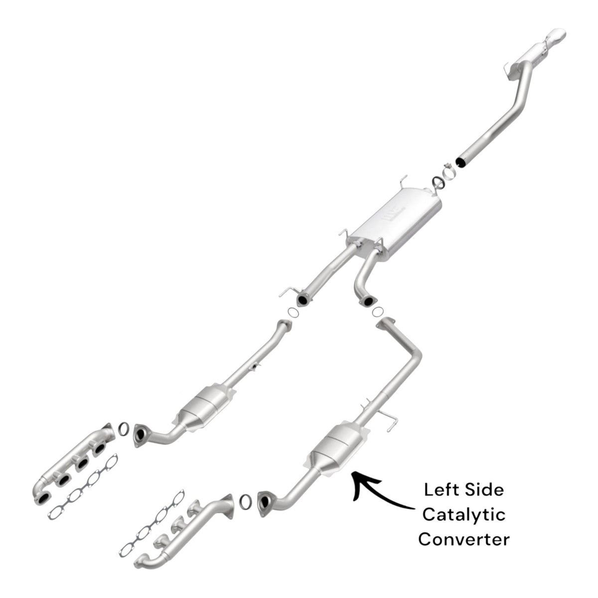 Toyota Sequoia 4.7L (2005-2007) Left Side Catalytic Converter