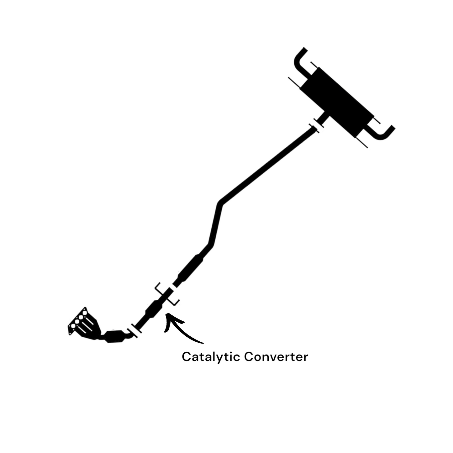 Mazda CX-5 2.0L (2013-2016) Catalytic Converter