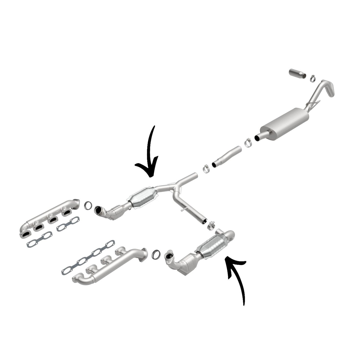 Lincoln Mart LT 5.4L 4WD 2006 with 2 Converters (Only for California Emissions)