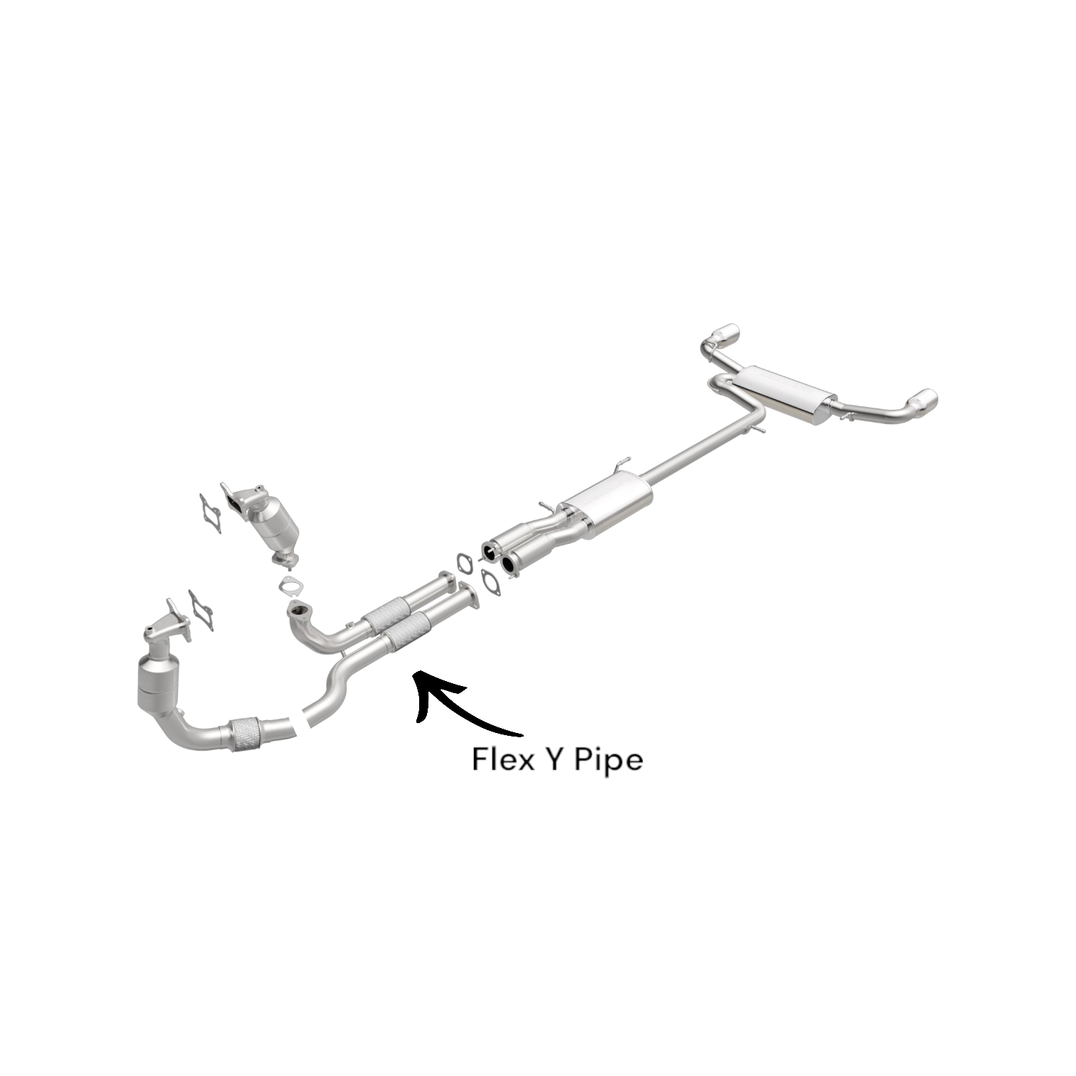 Cadillac SRX 3.6L V6 (2012-2016) Flex Y Pipe