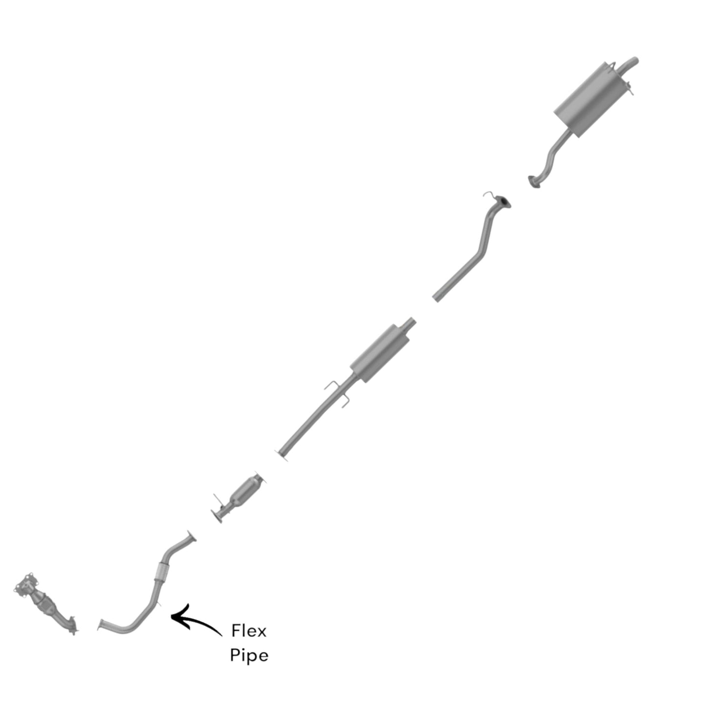 Honda CR-V 2.4L (2015-2016) Flex Pipe