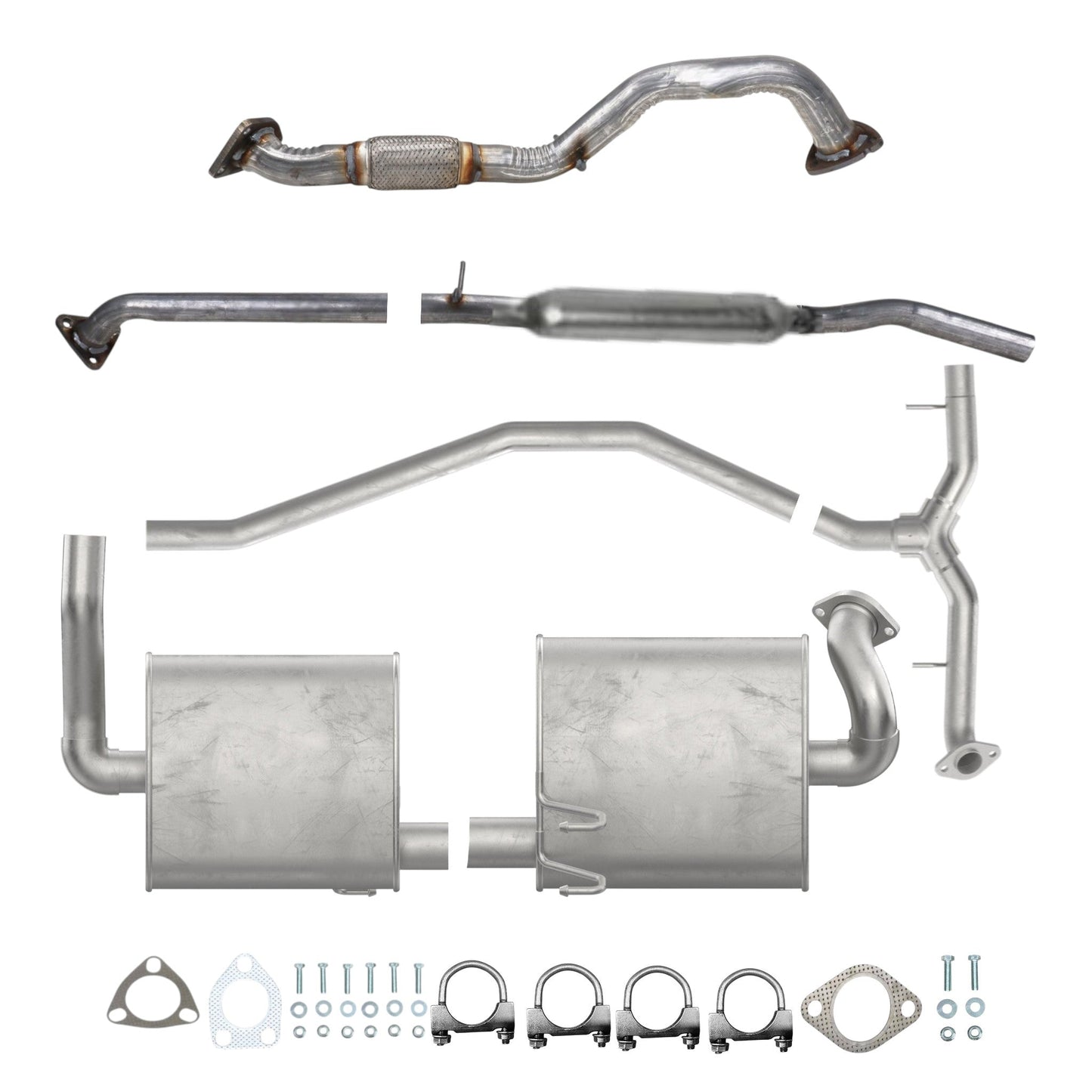 Honda Civic 1.5L 2016-2019 Flex Pipe, Resonator, Y-Pipe, Mufflers (Turbocharged)
