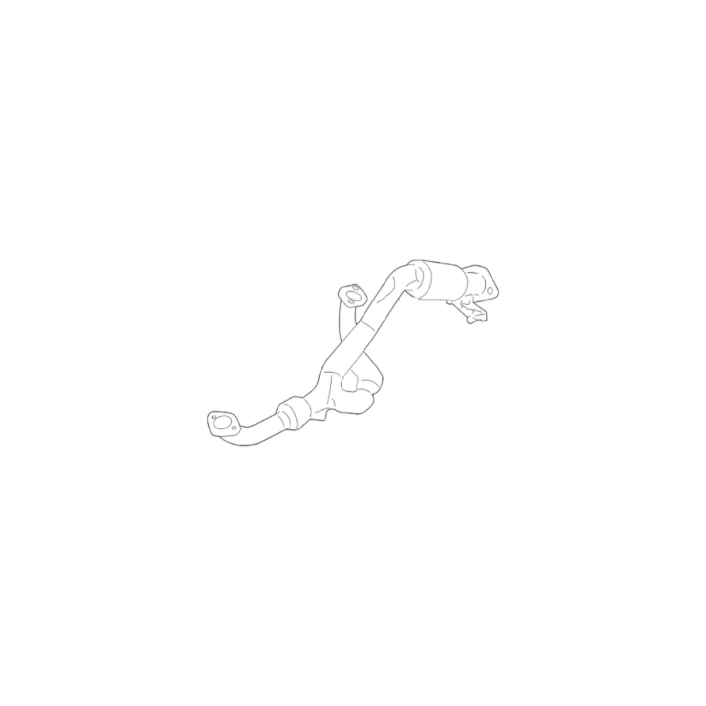 Hyundai Veracruz 3.8L (2007-2012) Front Flex Pipe