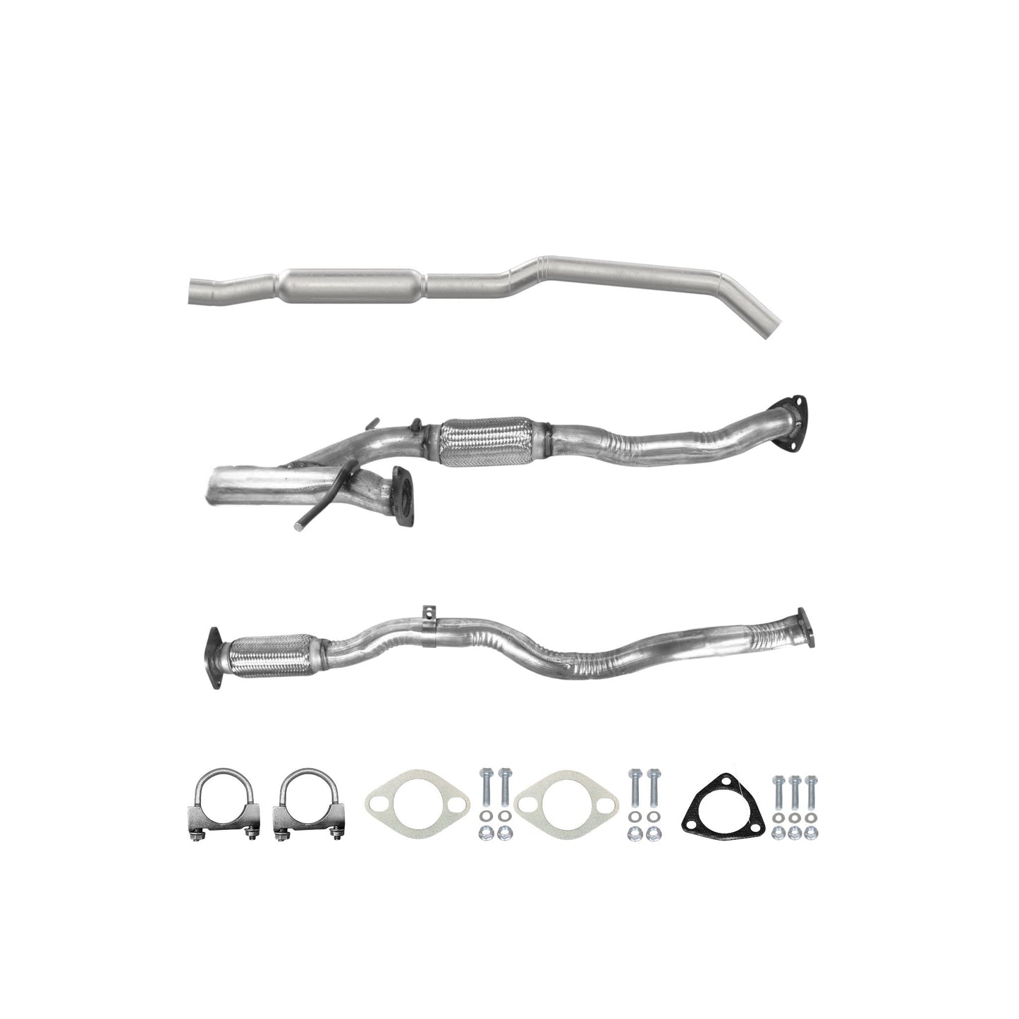Jeep Cherokee 3.2L 2014-2018 Flex Pipes With Two Speed Transfer and Resonator AWD