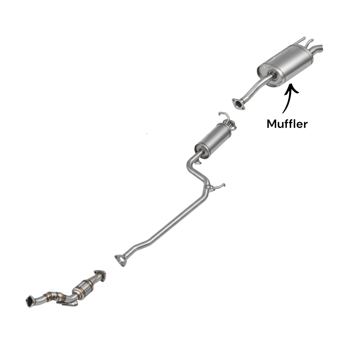 Silencieux pour Acura ILX 1.5L (2013-2014) (Hybride)