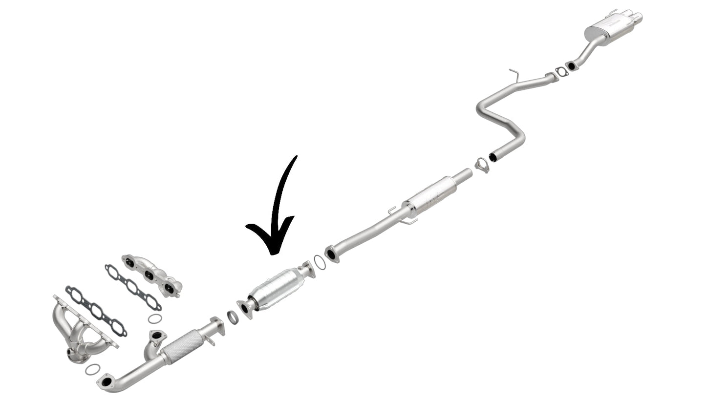 Acura CL 3.0L (1997-1999 ) & 3.2L(2001 to 2003 ) Catalytic converter