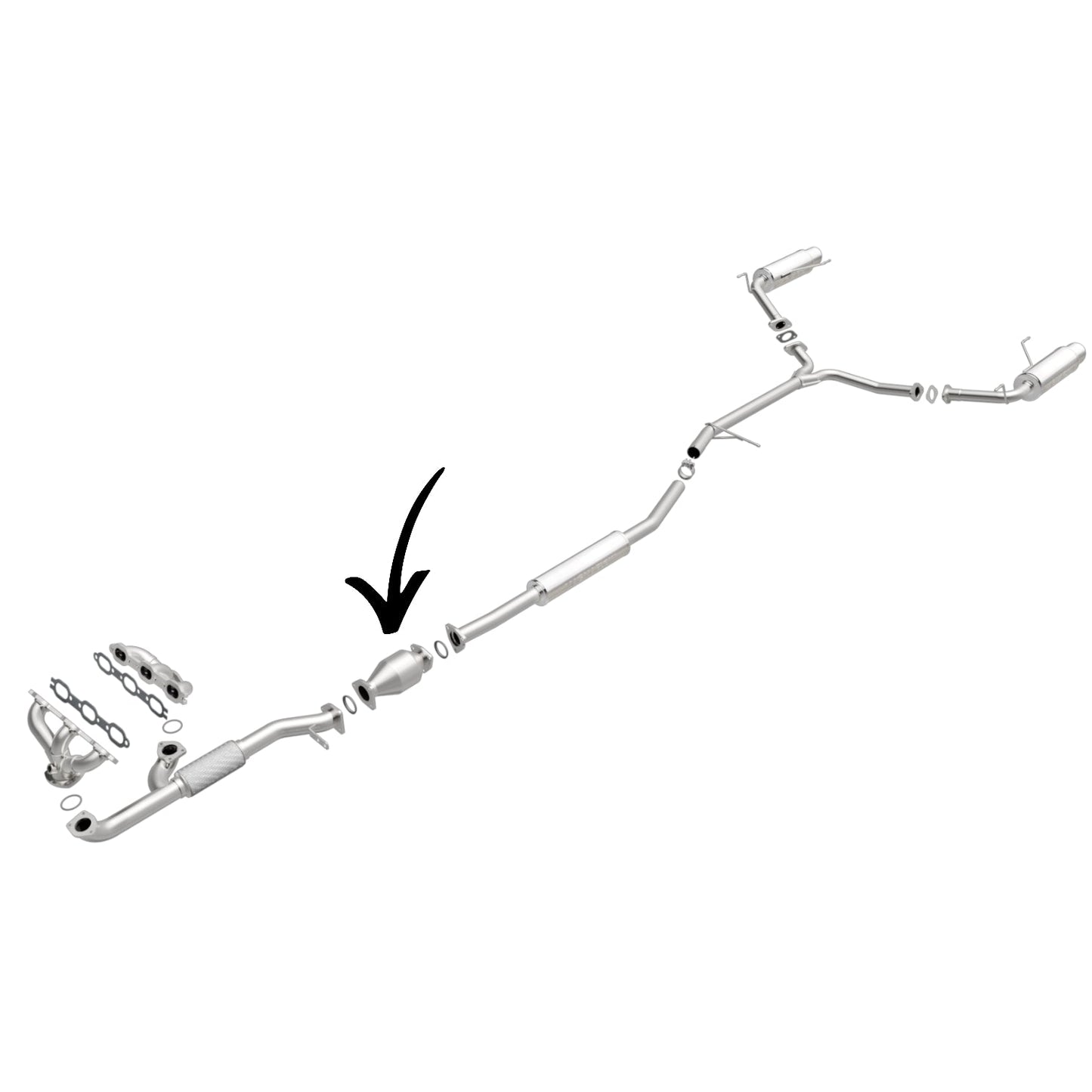 Honda Accord 3.0L (1998-2002) V6 (2-Door Coupe & 4-Door Sedan) Catalytic converter