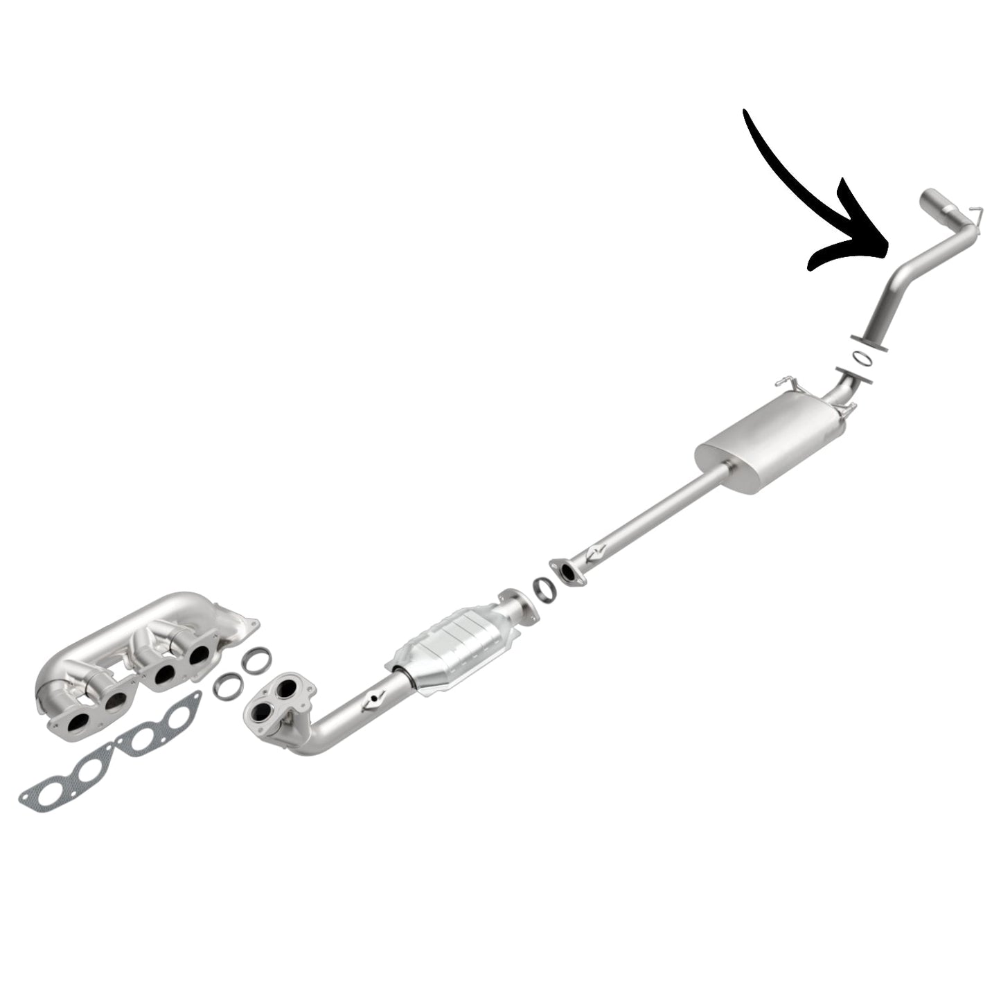 Toyota 4Runner 3.4L (1996-2002) Tail Pipe