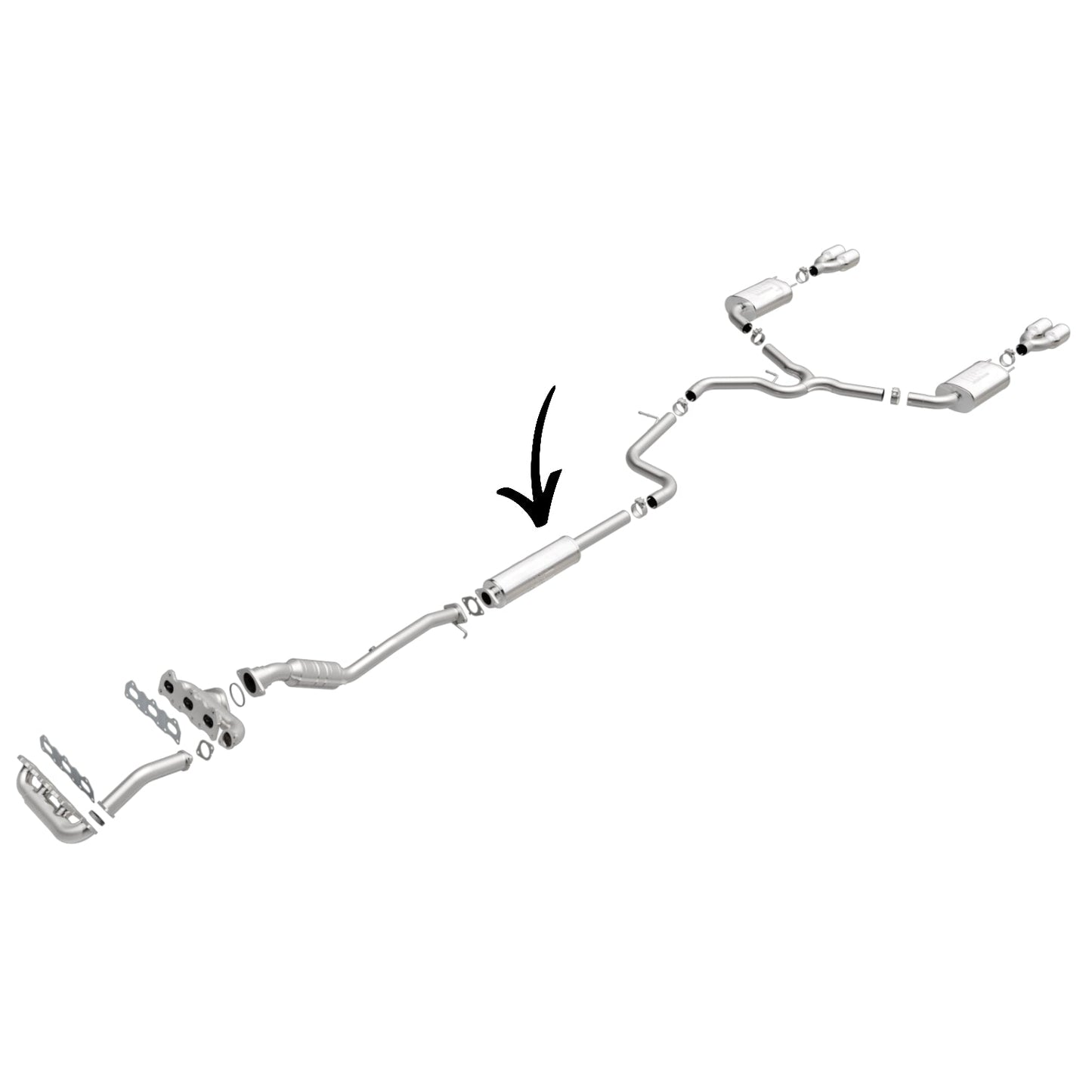 Pontiac Grand Prix 3.8L (2005-2008) Resonator Pipe
