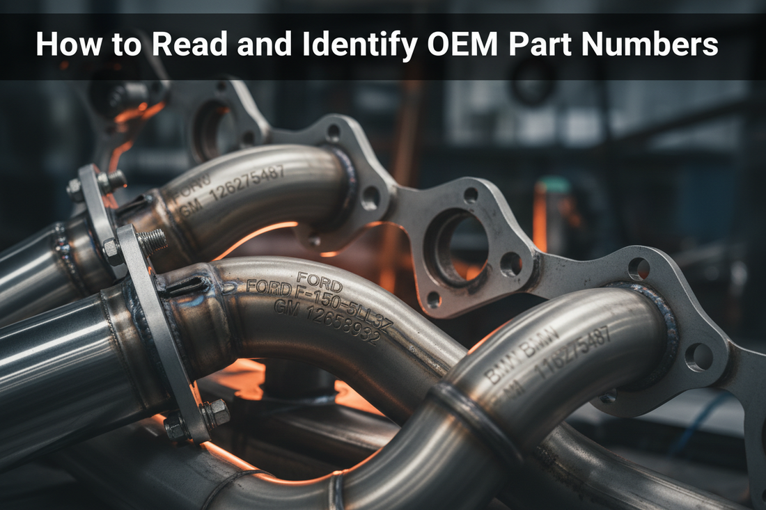 Identifying Part Numbers Examples How to Read and Identify OEM Part Numbers – Exhaust King