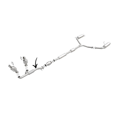 Tuyau flexible en Y avant pour Acura TL 3.2L 2004-2008