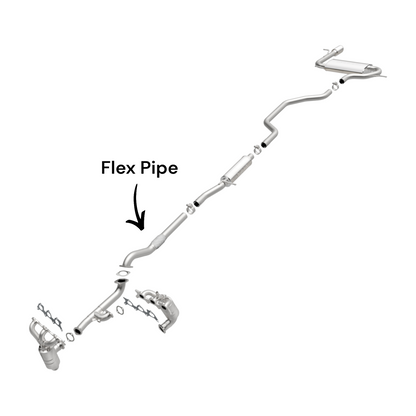 Chrysler Sebring 2.7L (2007-2010) Flex Pipe