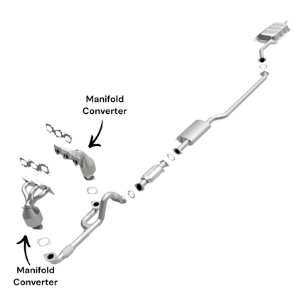 Hyundai Santa Fe 3.5L (2010-2012) (Front Left and Front Right) Manifold Converter