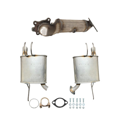 Convertisseur de collecteur, silencieux gauche et droit pour Honda Accord 1.5L (2018-2022) (Turbo)