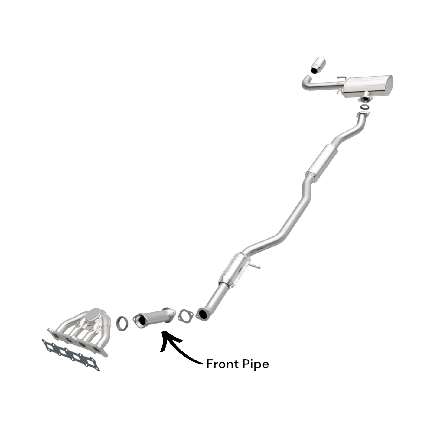 Mitsubishi Lancer 2.0L (2008-2017) Front Pipe