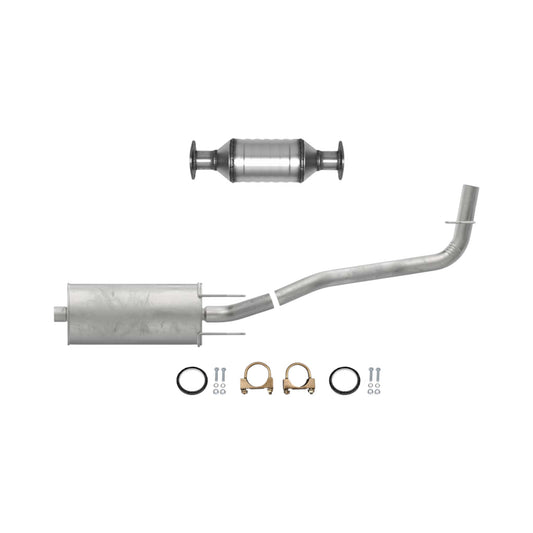 Toyota Tacoma 3.4L (1995-2000) (Federal Emissions System) Catalytic Converter and Muffler with Tail Pipe