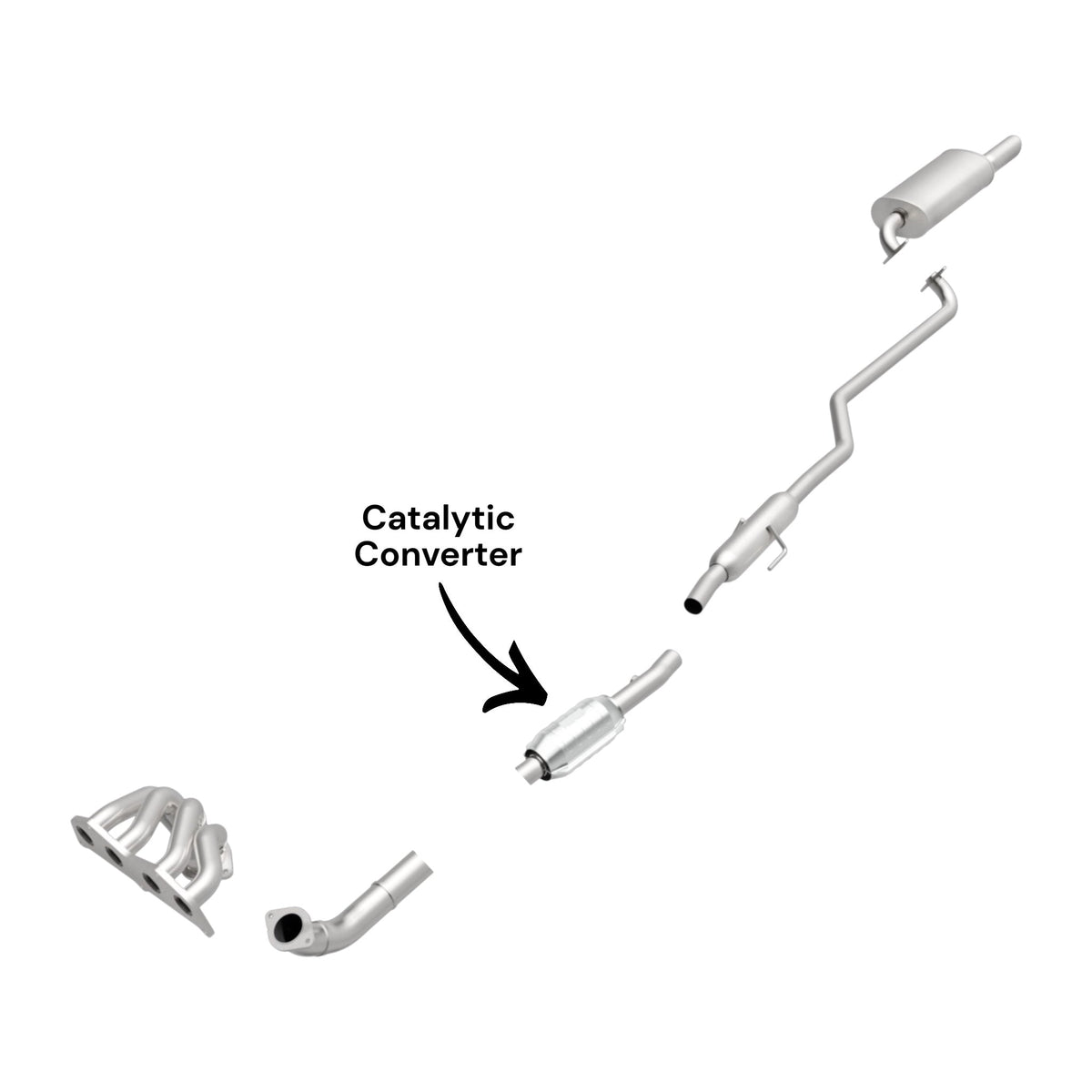 Chevrolet Prizm 1.8L (1998-2002) Catalytic Converter