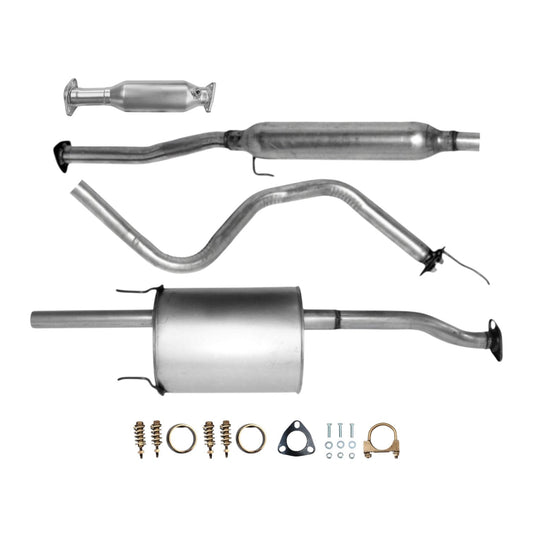Acura EL 1.6L (1997, 1998) Catalytic Converter, Resonator and Muffler