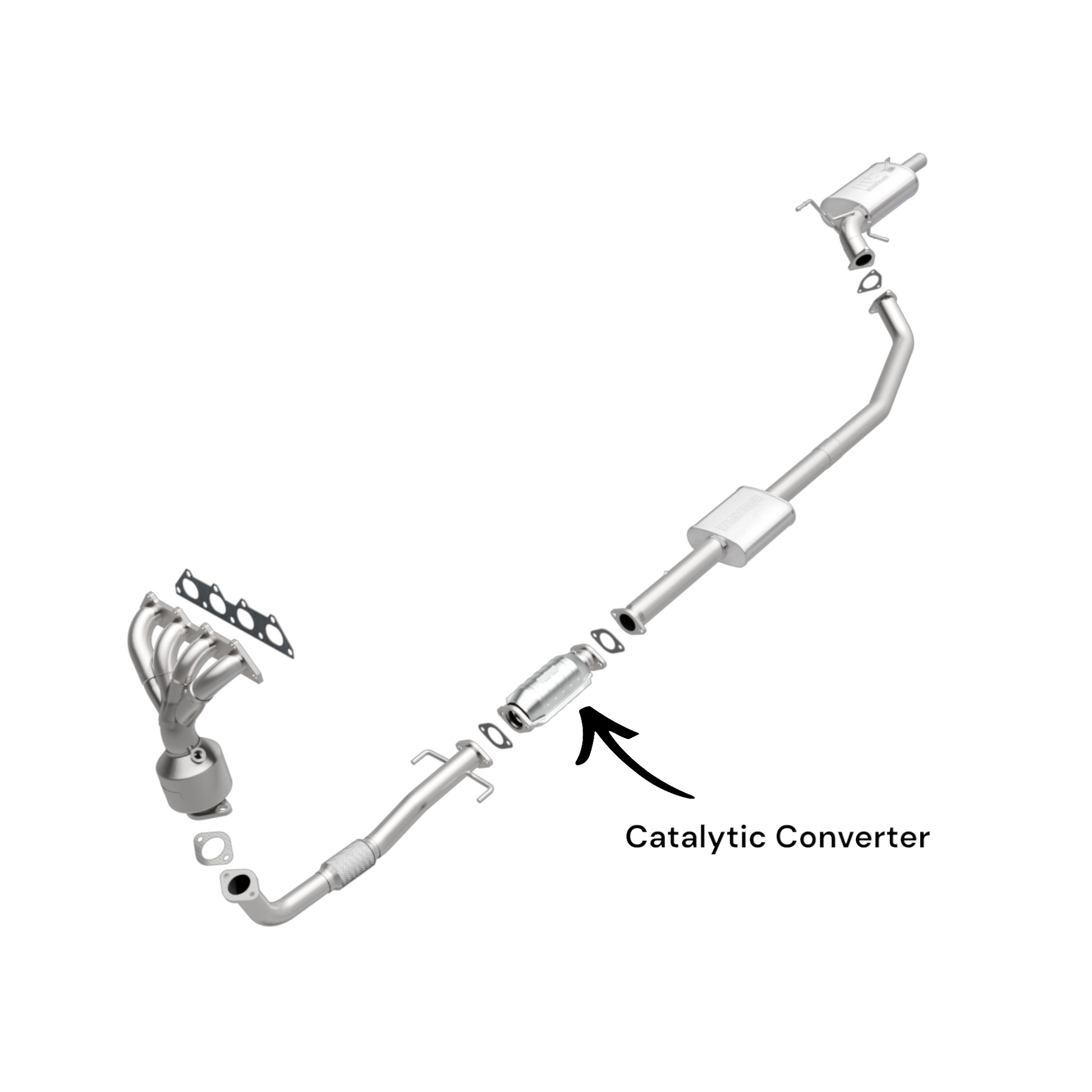 Mitsubishi Lancer 2.0L (2002-2004) V4 Direct Fit Catalytic Converter