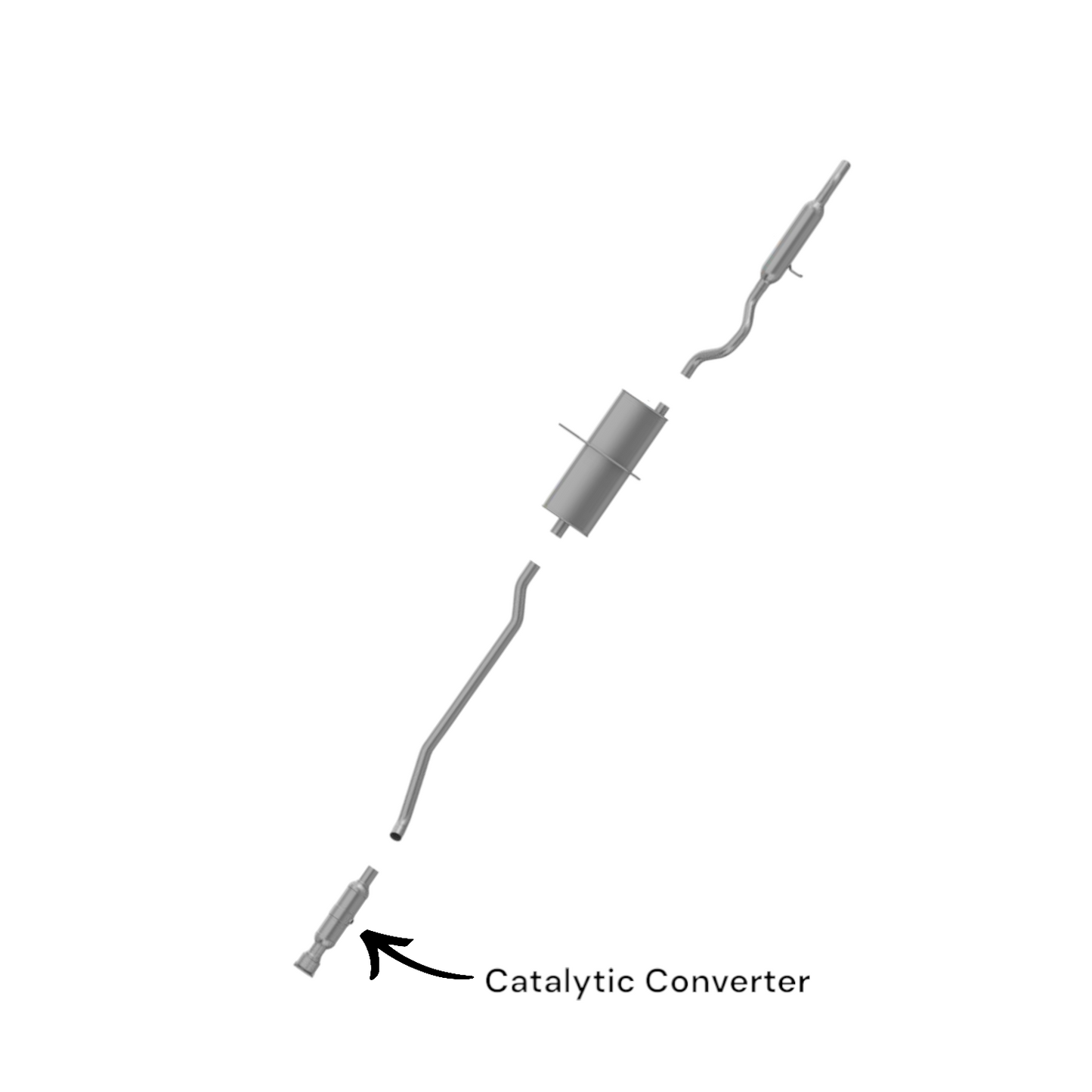 Dodge Caravan 3.3L (2001-2007) Catalytic Converter With Flex