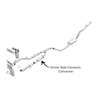 Mazda MPV 3.0L (2002-2006) Driver Side Catalytic Converter