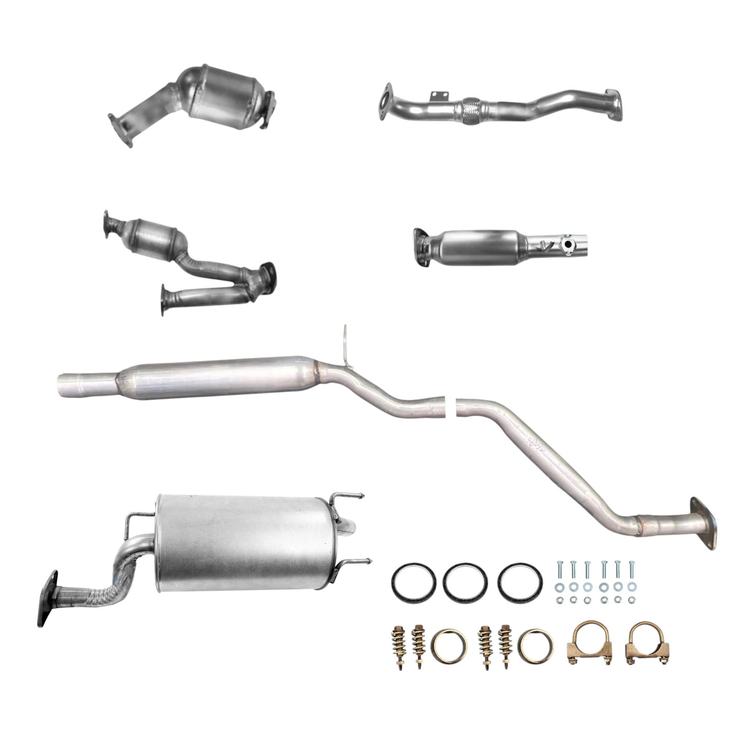 Lexus RX300 3.0L (1999-2003) Catalytic Converters, Flex Pipe, Resonator and Muffler