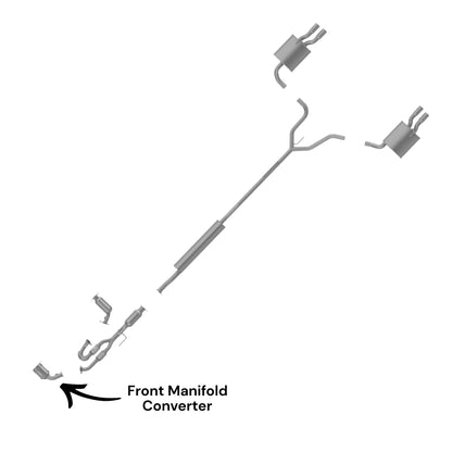 Nissan Maxima 3.5L (2004-2008) Front Manifold Converter