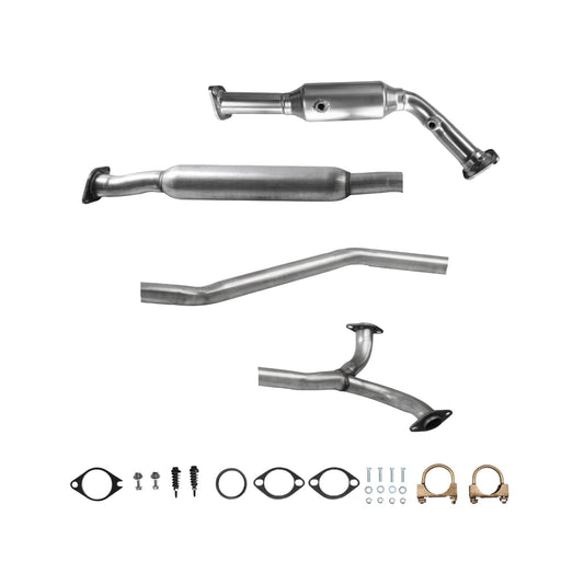 Mazda 6 2.3L (Non-Turbo) (Except SULEV) (2003-2008) Catalytic Converter And Resonator With Pipe