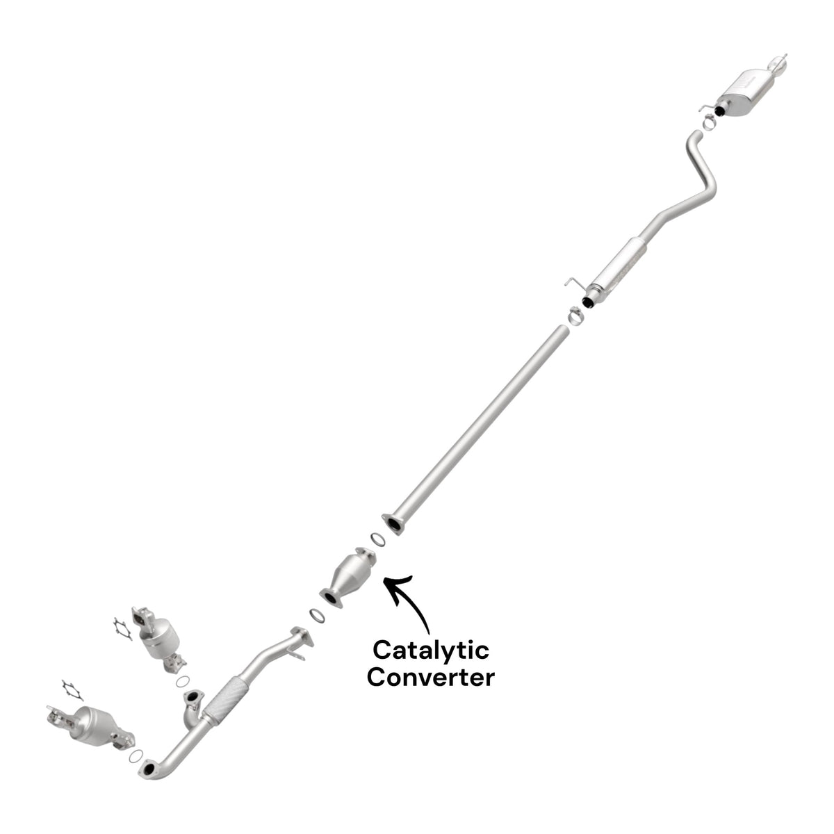 Honda Ridgeline 3.5L (2006-2011) Catalytic Converter
