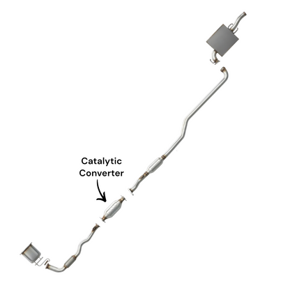 Toyota Corolla 1.6L (1983-1997) Catalytic Converter