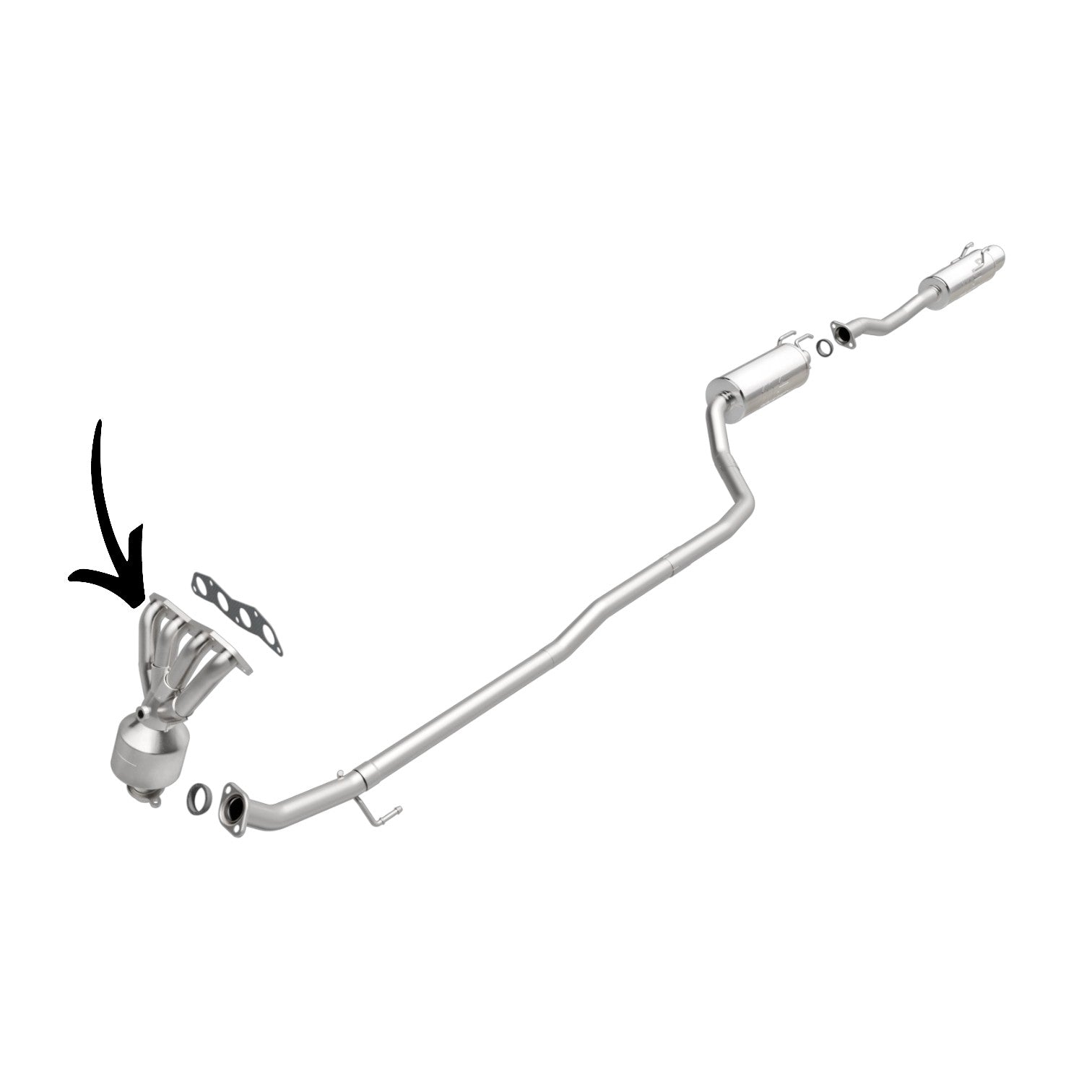 Acura EL 1.7L 2002-2005 Manifold Converter