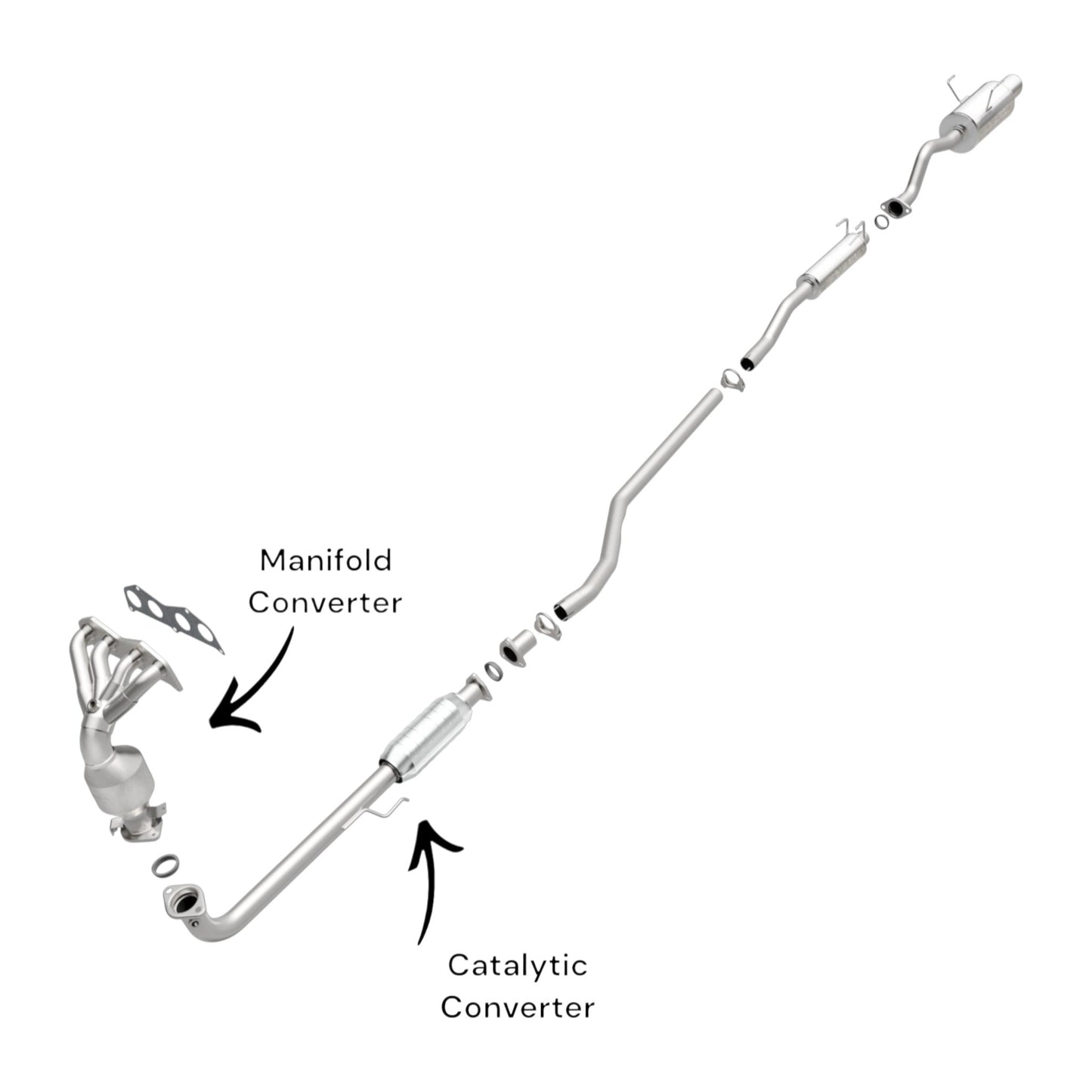 Acura EL 1.7L (2001-2005) Manifold Converter and Catalytic