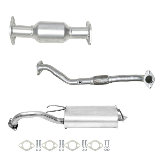 Kia Spectra 2.0L (2004-2009) (ULEV Emissions) Catalytic Converter, Flex Pipe and Muffler