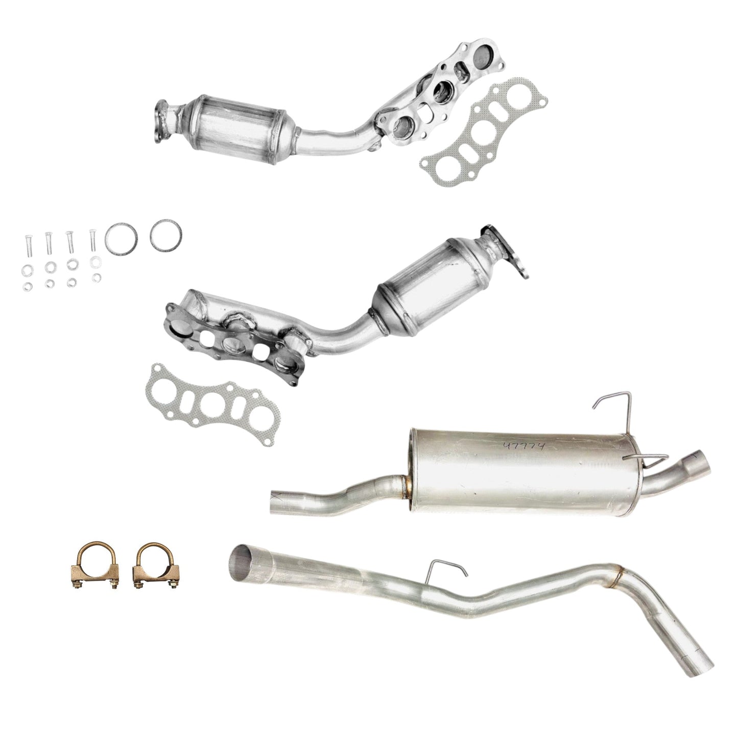 Toyota Tundra 4.0L (2005-2006) Manifold Converters and Rear Muffler