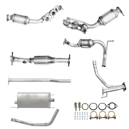 Toyota Tacoma 4.0L (2005-2011) (AWD) (127.2" & 127.8" Wheelbase) Manifold Converters, Catalytic Converter, Pipe and Muffler