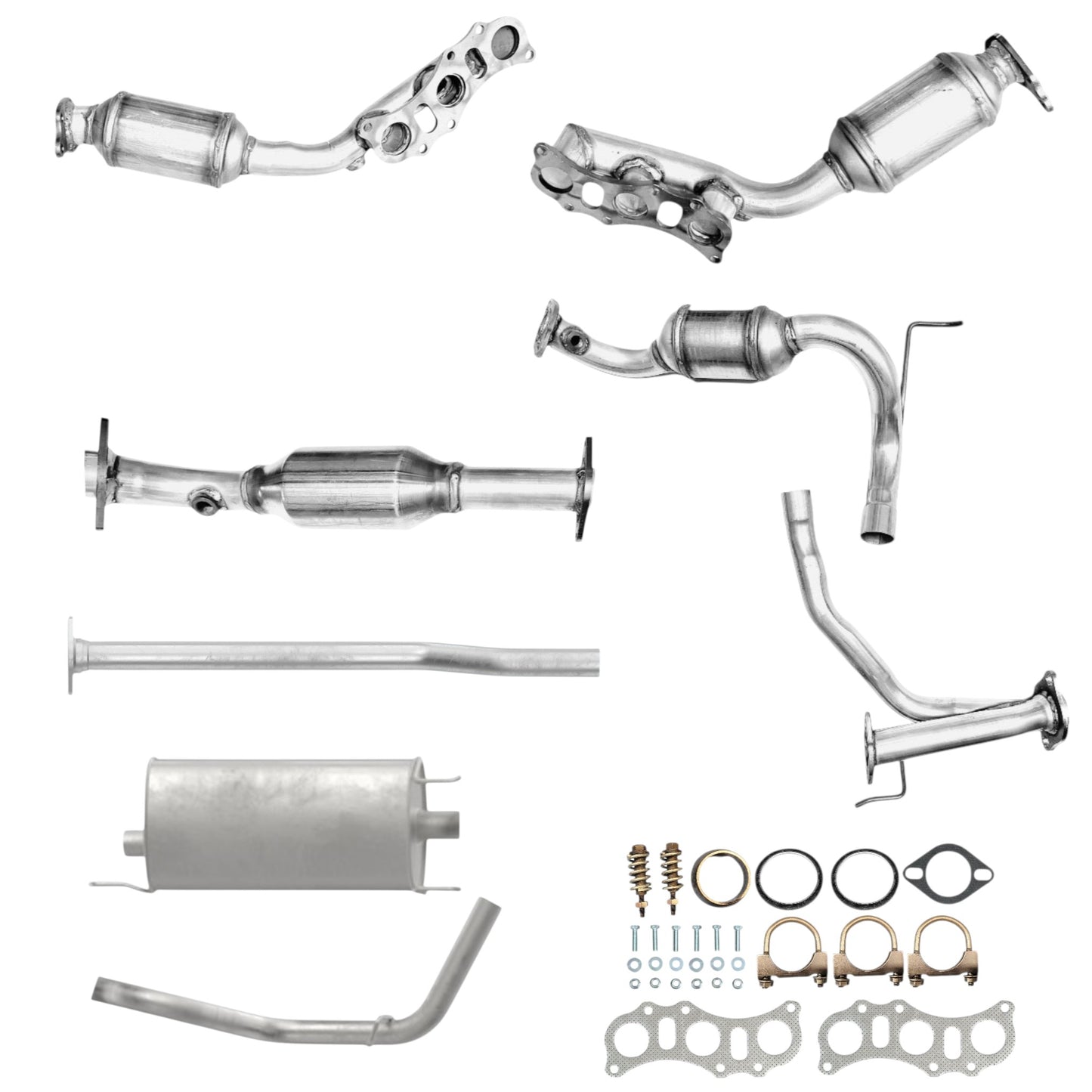 Toyota Tacoma 4.0L (2005-2011) (AWD) (127.2" & 127.8" Wheelbase) Manifold Converters, Catalytic Converter, Pipe and Muffler