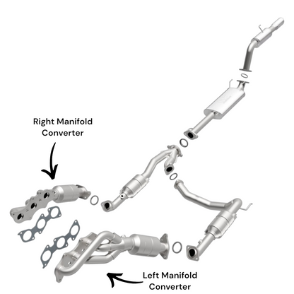Convertisseur de collecteur pour Toyota 4Runner 4.0L (2003-2009)