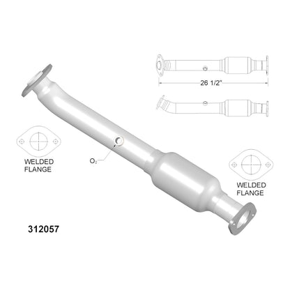 16399- Nissan Frontier 4.0L (2005-2011) Catalytic Converter