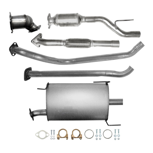 Nissan Sentra 1.8L (2003-2006) Manifold Converter, Catalytic Converter with Flex Pipe, Pipe and Muffler