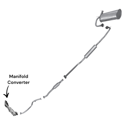 Nissan X-Trail 2.5L (2005-2006) Manifold Converter