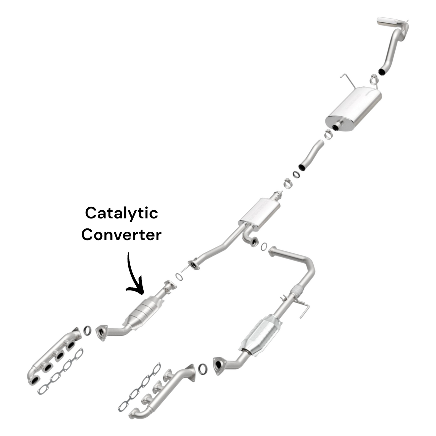 Toyota Tundra 4.7L (2005-2006) Right Catalytic Converter