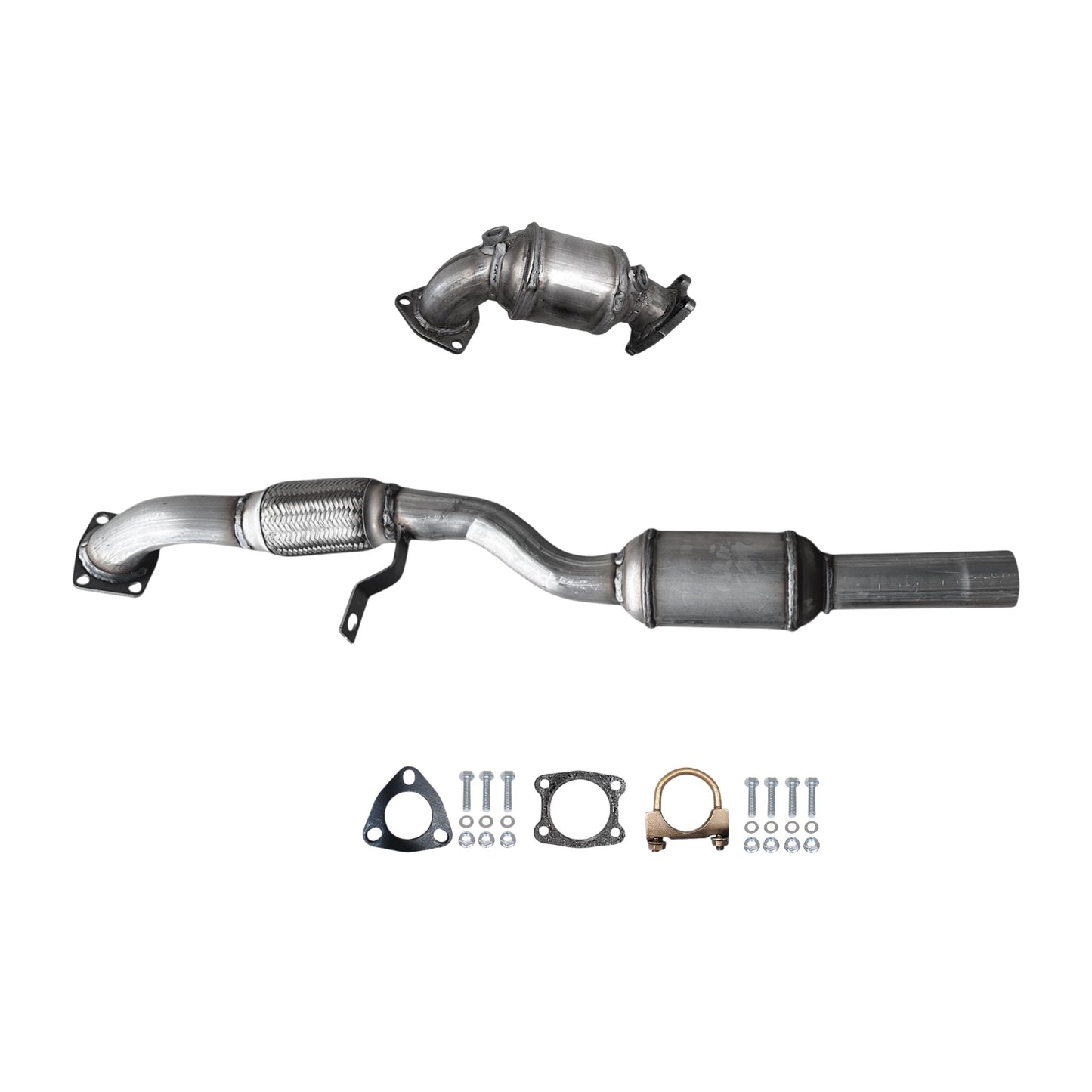 Volvo V40 1.9L (2001-2004) (Turbo) Front & Rear Catalytic Converter With Flex