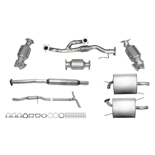 Acura TL 3.2L (2004-2008) Manifold Converters, Flex Pipe, Converter, Resonator, Y-Pipe and Mufflers for both side